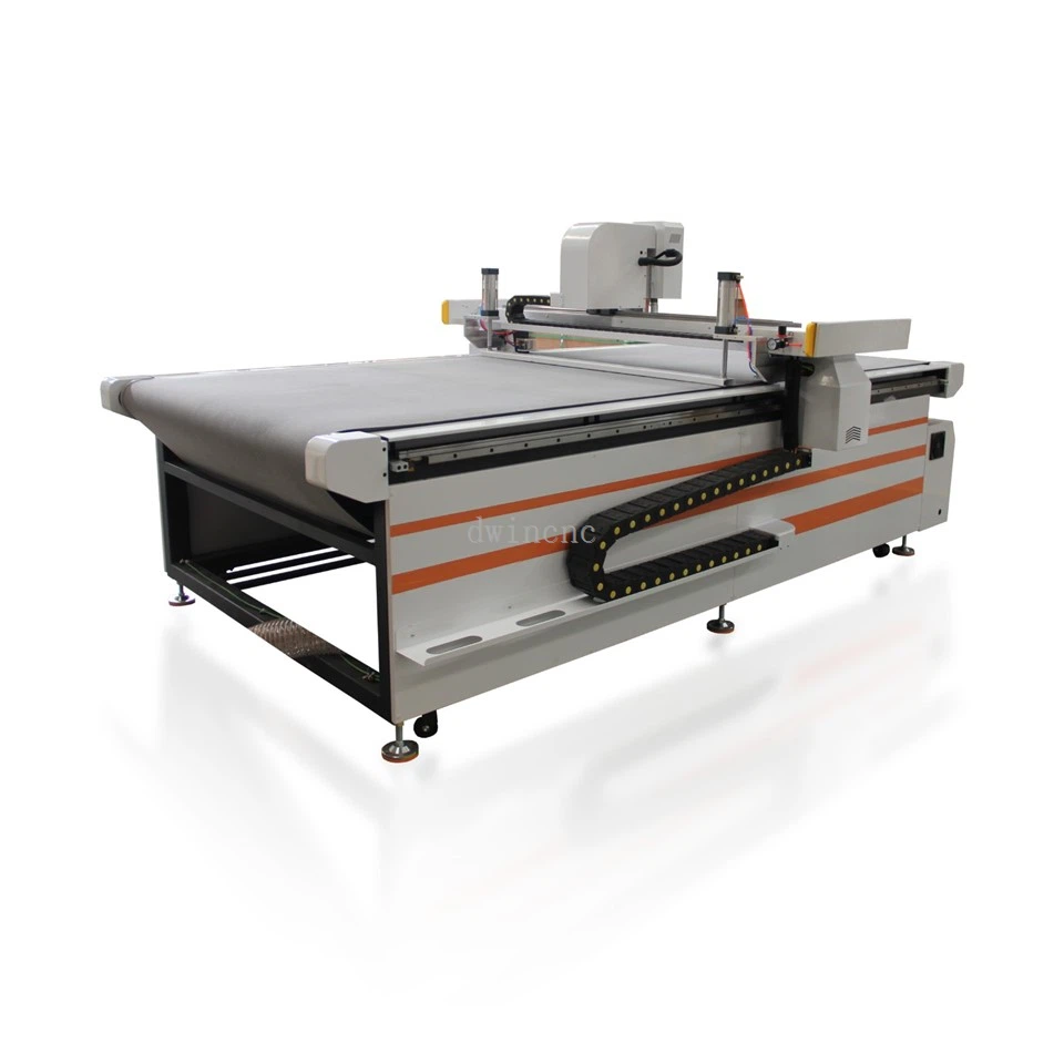 CNC Automatic Sticker Logo Cutting Machine