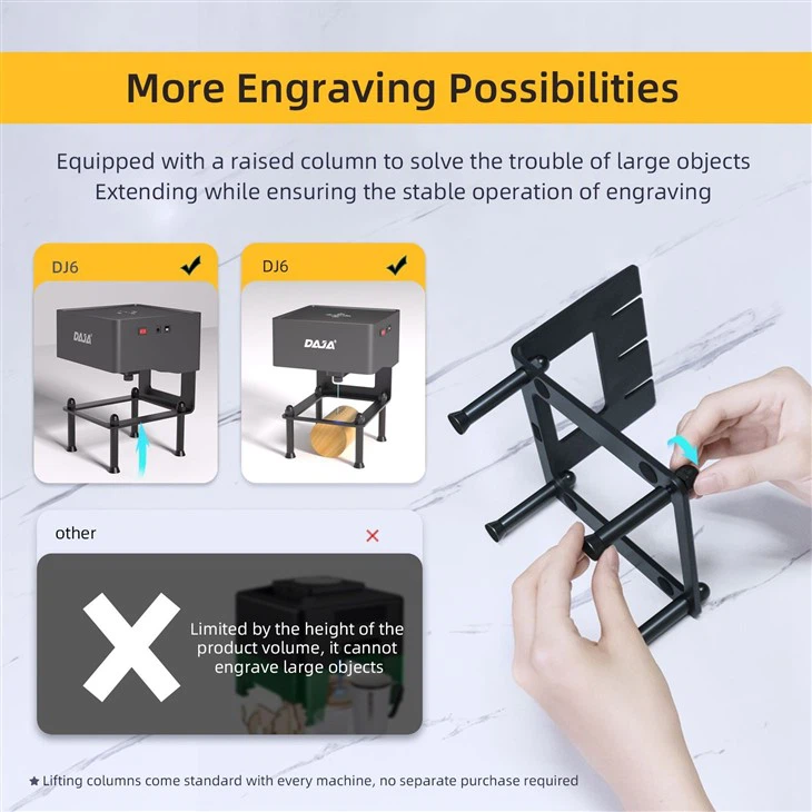 DAJA DJ6 Mini Laser Engraving Machine